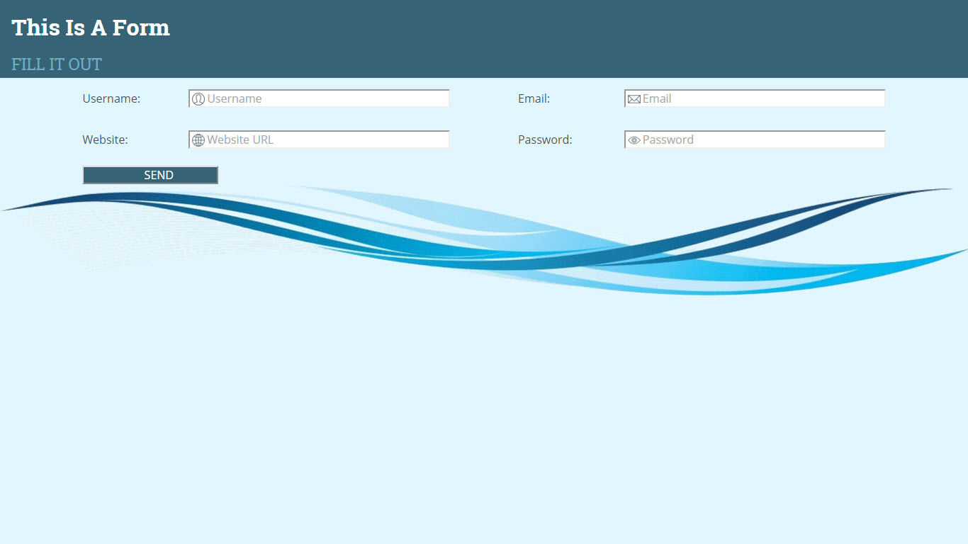 Responsive Form
